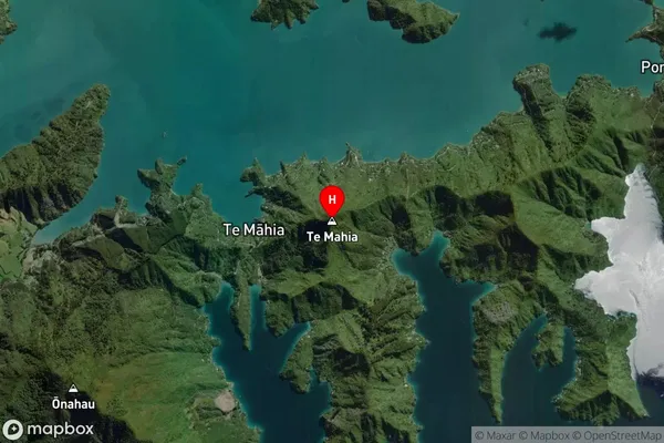 Te Mahia,Marlborough Satellite Map