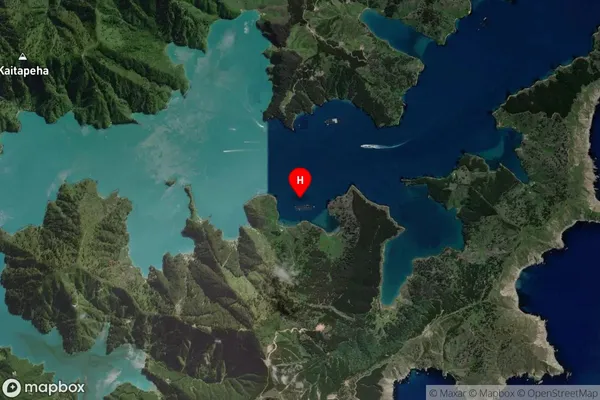 Te Pangu Bay,Marlborough Satellite Map