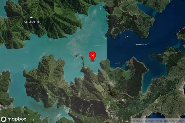 Te Weuweu Bay,Marlborough Satellite Map