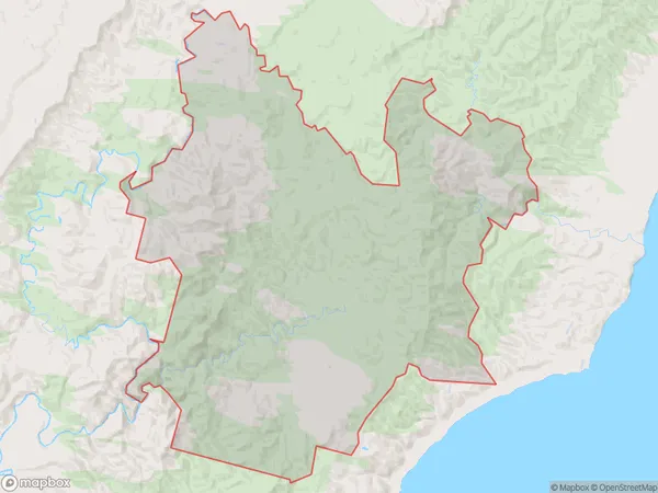 Te Wharau, Wellington Polygon Area Map