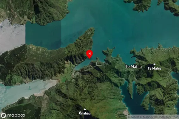 Broughton Bay,Marlborough Satellite Map