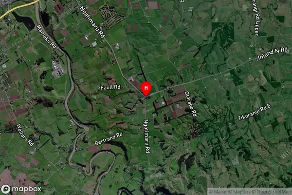 Tikorangi,Taranaki Satellite Map