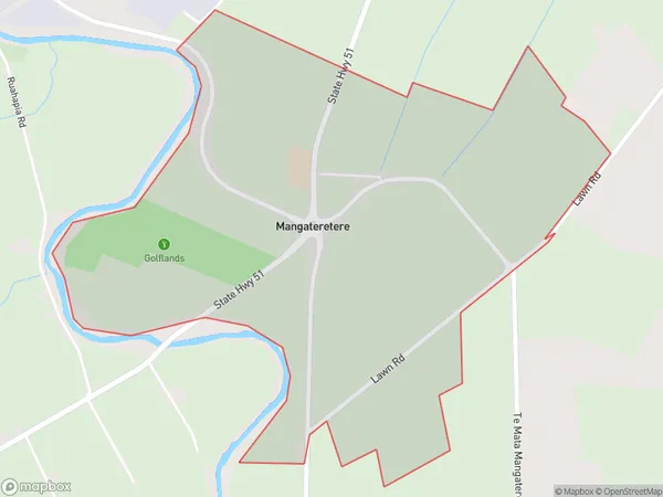 ZipCode 4172 Map for Mangateretere