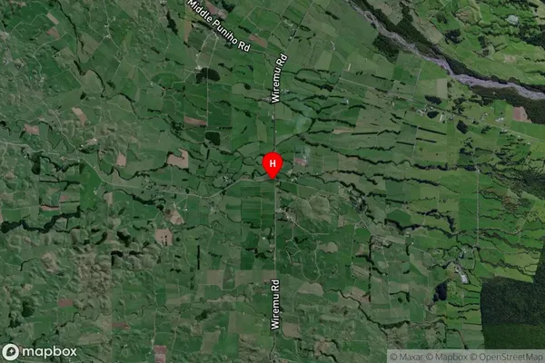 Newall,Taranaki Satellite Map