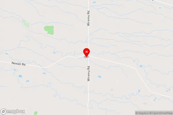 Newall,Taranaki Area Map