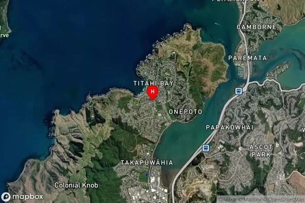 Titahi Bay,Wellington Satellite Map