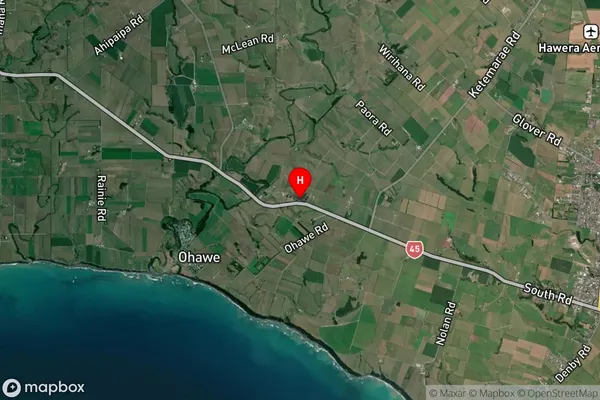 Tokaora,Taranaki Satellite Map