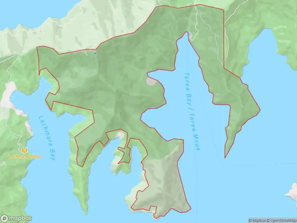 ZipCode 0747 Map for Torea Bay