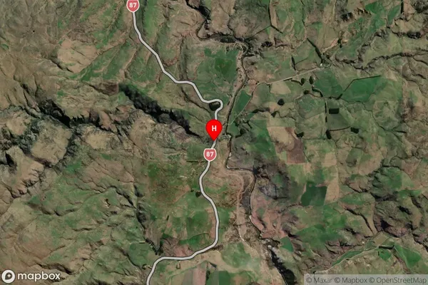 Tiroiti,Otago Satellite Map