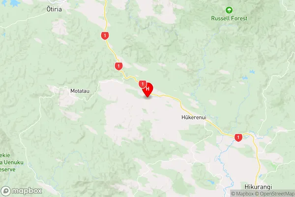 Towai,Northland Region Map