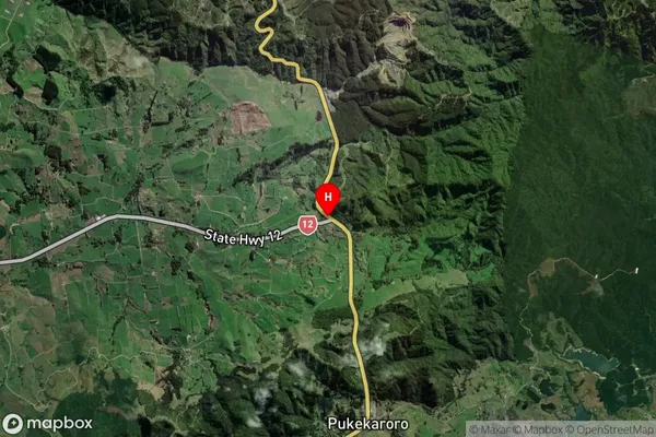 Brynderwyn,Northland Satellite Map