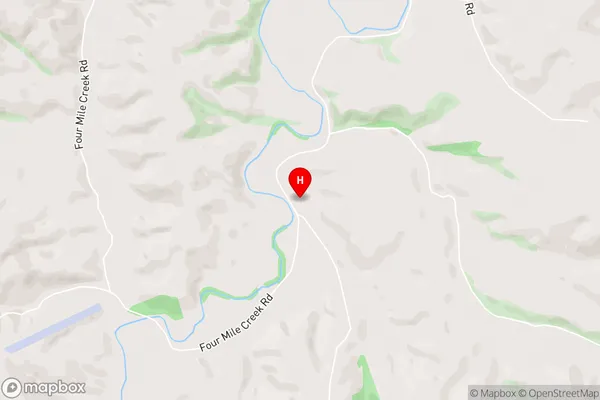 Tuapeka Flat,Otago Area Map