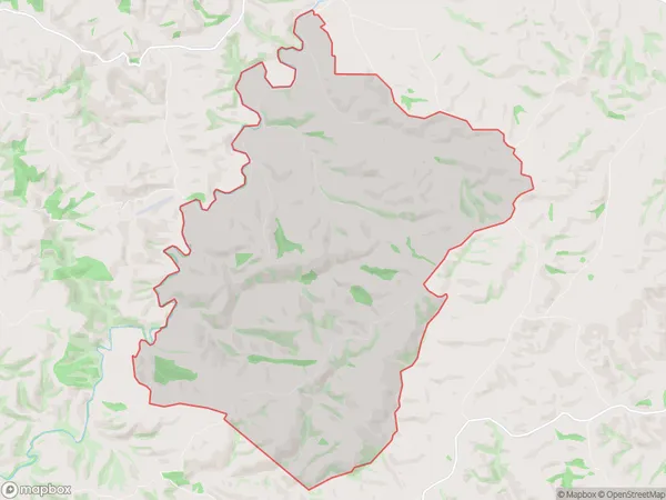 Tuapeka Flat, Otago Polygon Area Map