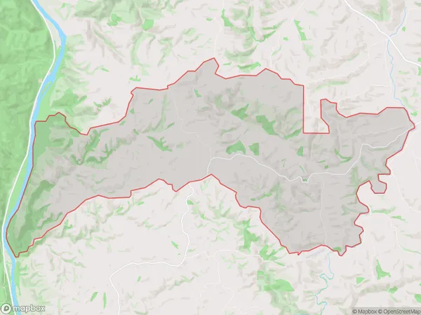 Tuapeka West, Otago Polygon Area Map