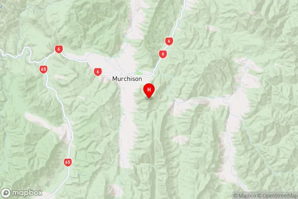 Tutaki,Tasman Region Map