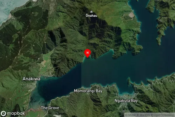 Umungata Bay,Marlborough Satellite Map