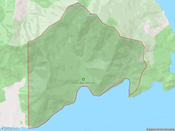 Umungata Bay, Marlborough Polygon Area Map