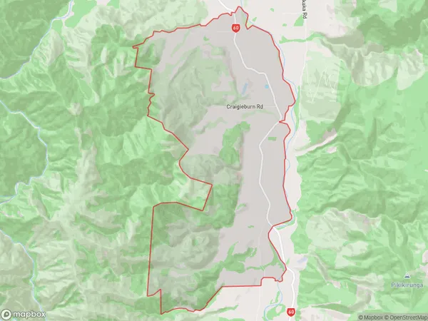 Uruwhenua, Tasman Polygon Area Map