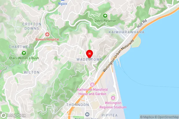 Wadestown,Wellington Area Map