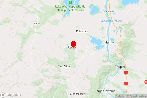 Waikokowai,Waikato Region Map