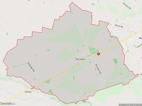 ZipCode 7600 Map for Burnham