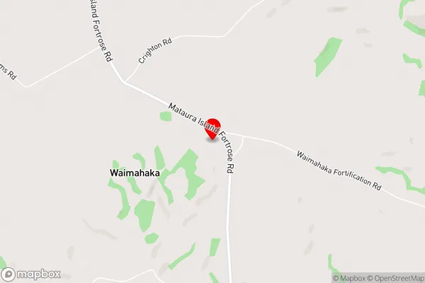 Waimahaka,Southland Area Map