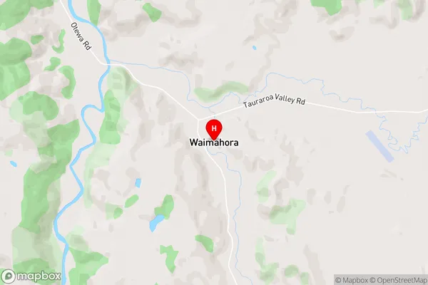 Waimahora,Waikato Area Map