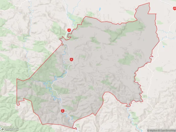 Waimarino, Manawatu-Wanganui Polygon Area Map