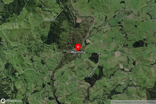 Waimiha,Manawatu-Wanganui Satellite Map