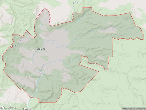 ZipCode 3998 Map for Waimiha