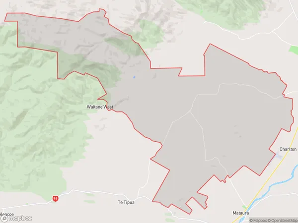 Waimumu, Southland Polygon Area Map