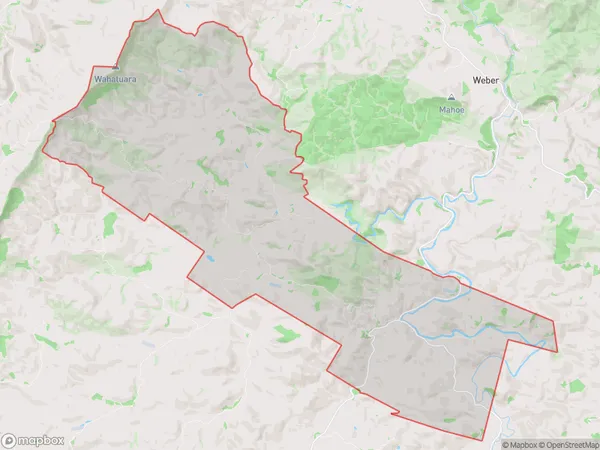 Waione, Manawatu-Wanganui Polygon Area Map