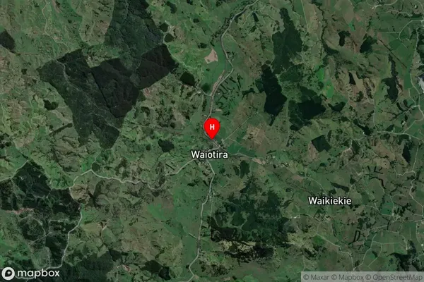 Waiotira,Northland Satellite Map