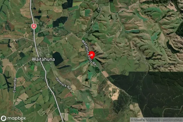 Waitahuna Gully,Otago Satellite Map