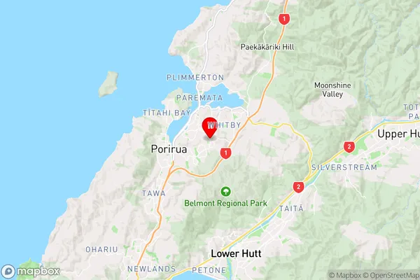 Waitangirua,Wellington Region Map