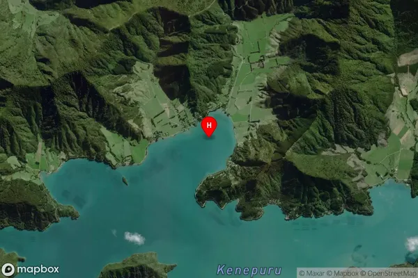 Waitaria Bay,Marlborough Satellite Map