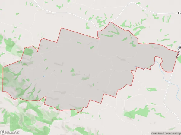 Waitepeka, Otago Polygon Area Map