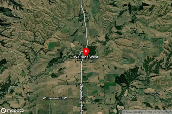 Waituna West,Manawatu-Wanganui Satellite Map