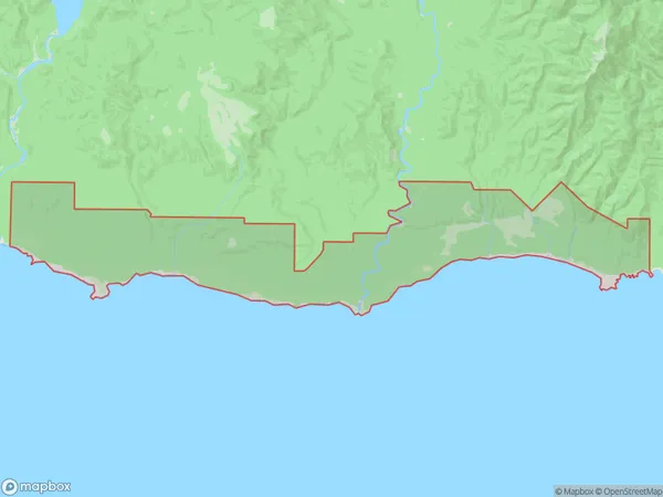 Wairaurahiri,  Polygon Area Map