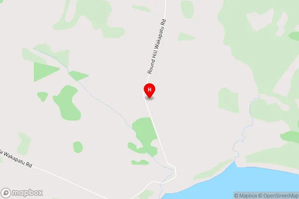 Wakapatu,Southland Area Map