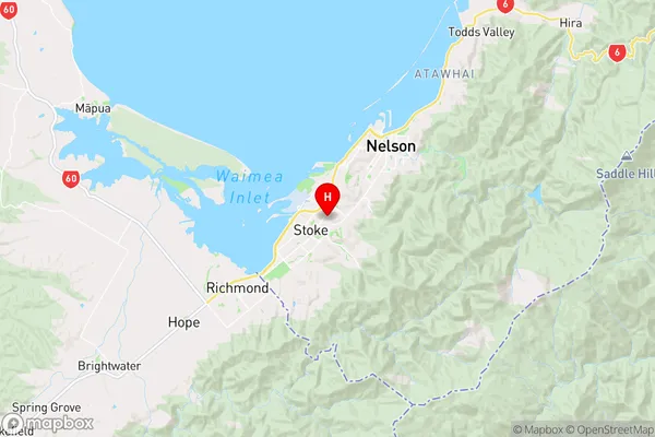 Wakatu,Nelson Region Map