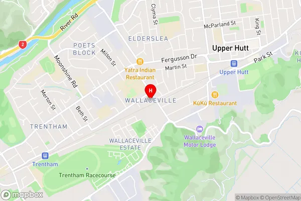 Wallaceville,Wellington Area Map