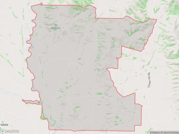 Wendon, Southland Polygon Area Map