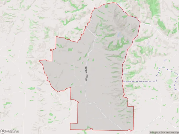 Wendon Valley, Southland Polygon Area Map