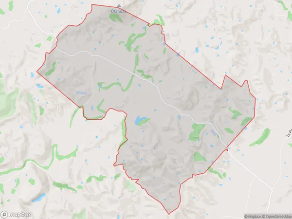 Weraiti, Wellington Polygon Area Map