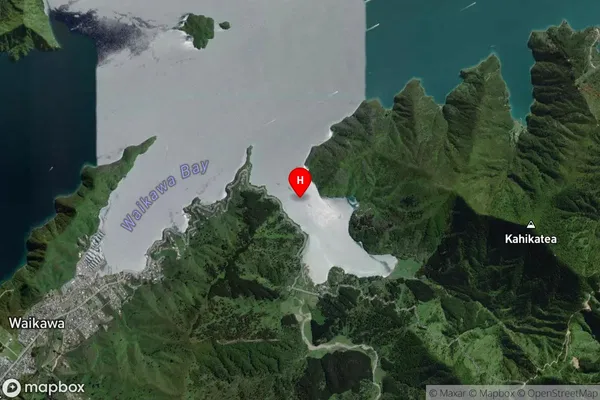 Whatamango Bay,Marlborough Satellite Map