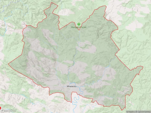 Whatatutu, Gisborne Polygon Area Map