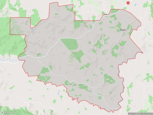 Wheki Valley, Northland Polygon Area Map