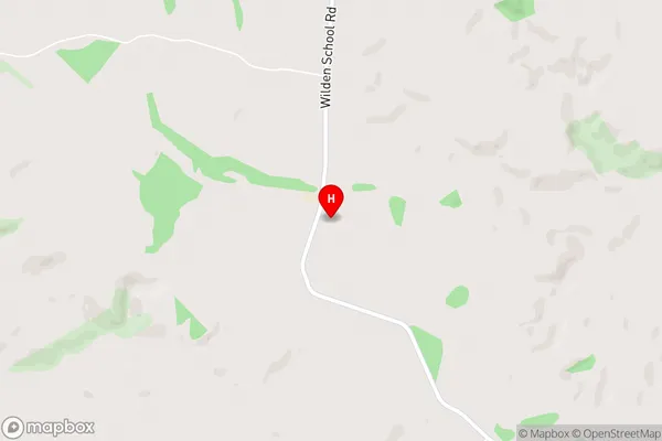 Wilden,Otago Area Map