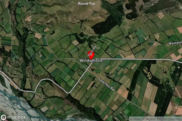 Windwhistle,Canterbury Satellite Map